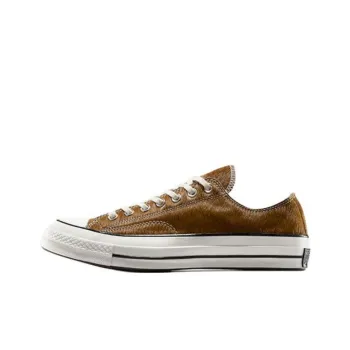 Converse Chuck 70 Anti Slip Wear Resistant Low Top Skateboard Shoes Unisex Brown