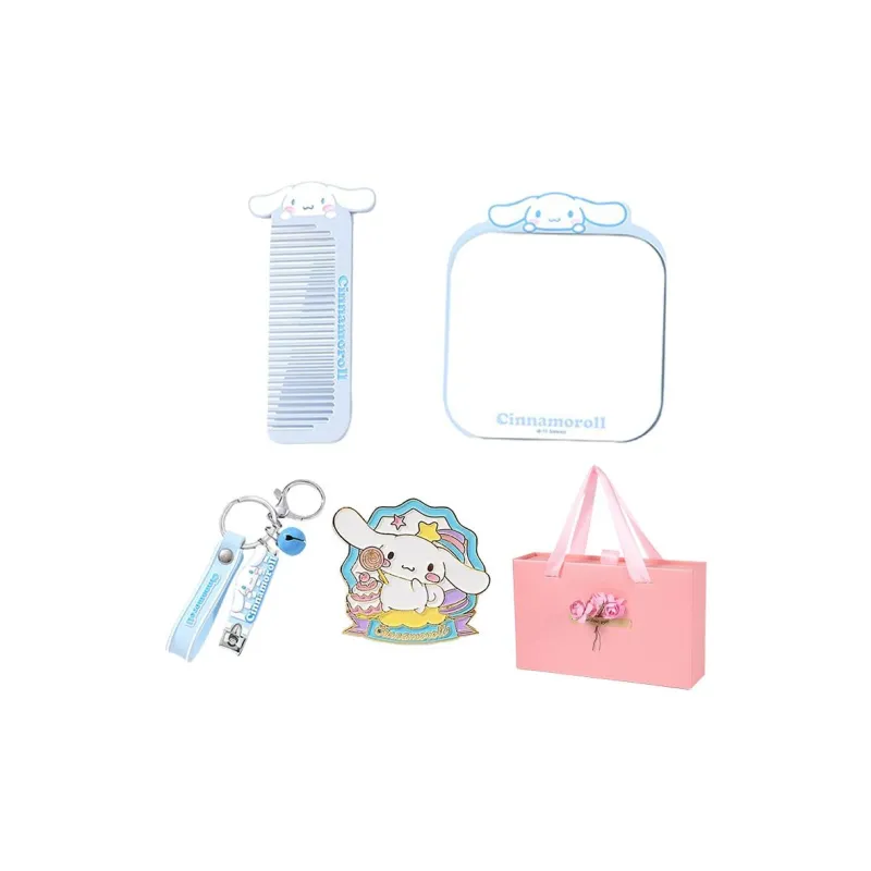 ALL SERIES x Sanrio Metal Table Mirror, Zinc Alloy Comb Box-6