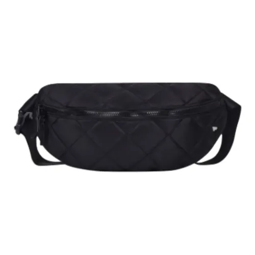 New Era Fabric Fanny Pack Small Size Unisex Black