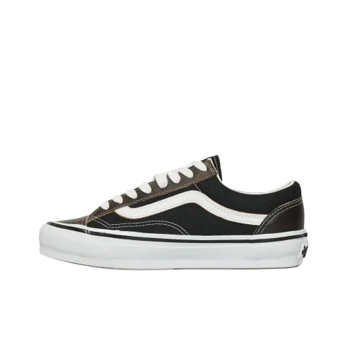 Vans Old Skool 36 Anti Slip Wear Resistant Low Top Skateboard Shoes Unisex Black