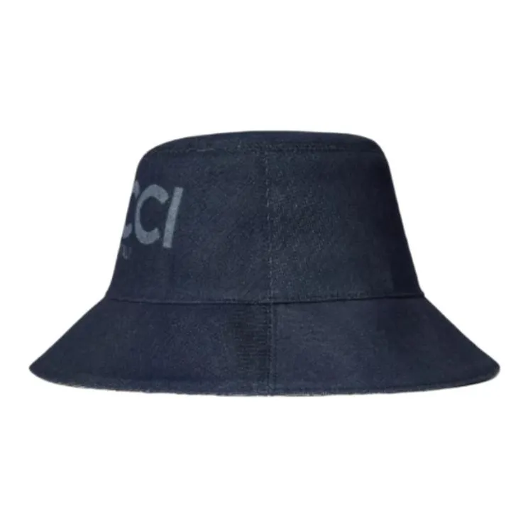 GUCCI Denim Bucket Hat-0