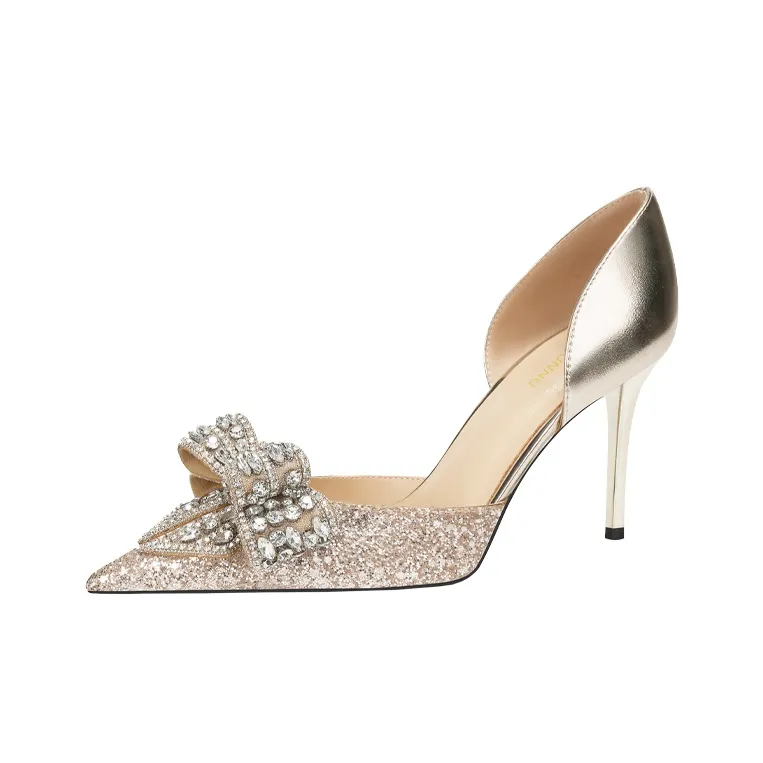 Dunnu Slim Heel High Heels 8cm Women's-6