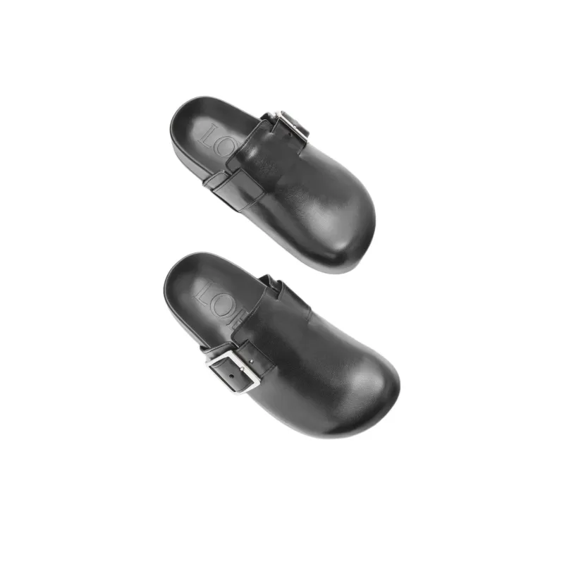 LOEWE Closed Toe Slippers Women's Black-2