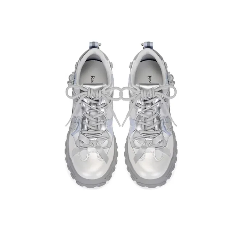 JESSICA SOPHIA Height Increasing Low-Top Casual Shoes Women's-3