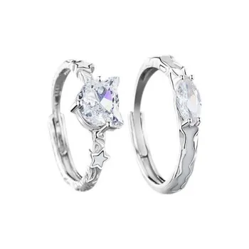 QIANCHANG 999 Fine Silver Rings Unisex