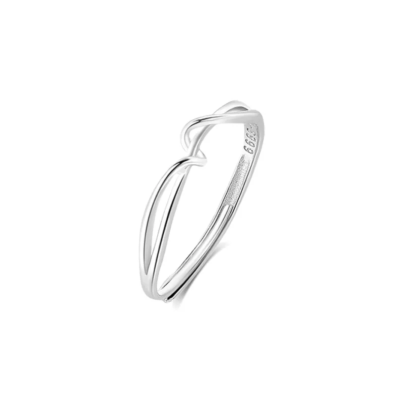 BLANK IN BLANK 999 Fine Silver Rings Unisex-10