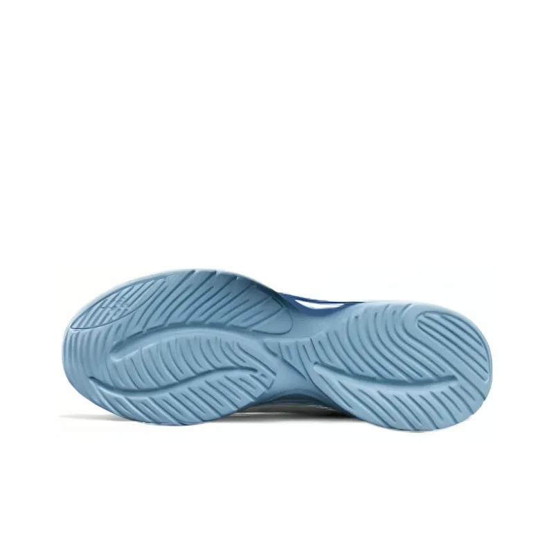 361° Cushioning Low Top Running Shoes Men's Gray Blue-2