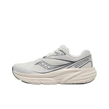 Saucony GUARD AMR Cushioned Slip Resistant Abrasion Resistant Low Top Casual Running Shoes Unisex White Gray