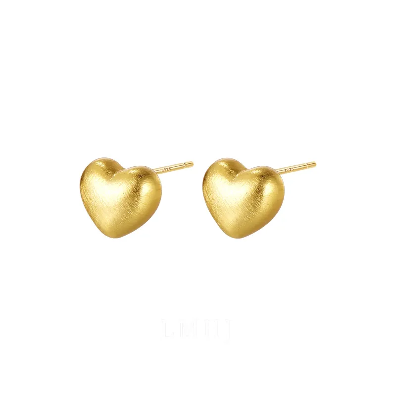 EAR PARTNER 925 Silver Needles Stud Earrings Women's-2