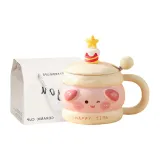 Yellow Piglet & Yellow Ball Spoon[Gift Box Set]