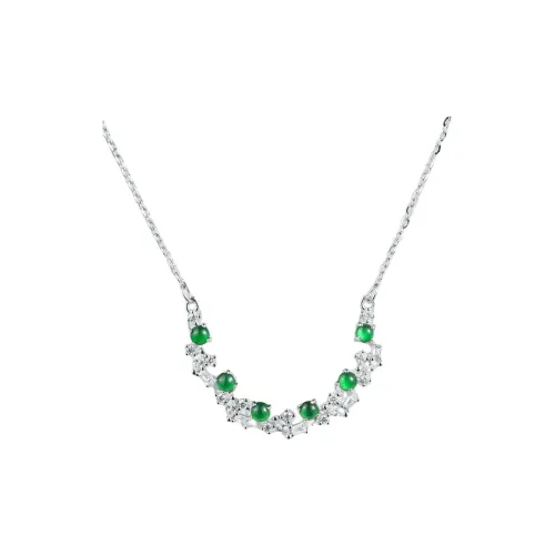 PEARL QUEEN Glutinous Jade Jadeite Necklaces Women's