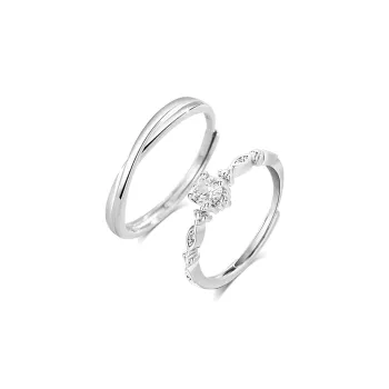 BLANK IN BLANK 999 Fine Silver Rings Unisex