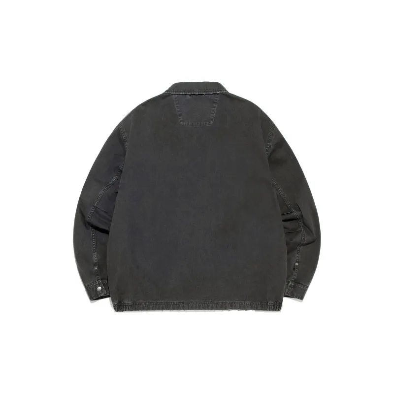 Lee Jackets Coats Men's Charcoal Gray-1