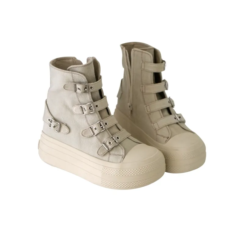 MCKP High-Top Canvas Shoes Women's-1