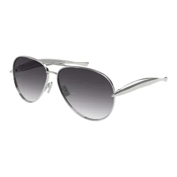 Bottega Veneta Aviator Frame Sunglasses