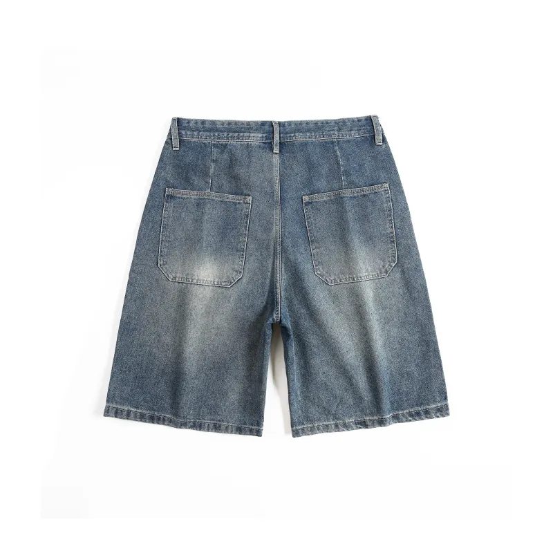 JUCY JUDY Denim Shorts Unisex Blue-1