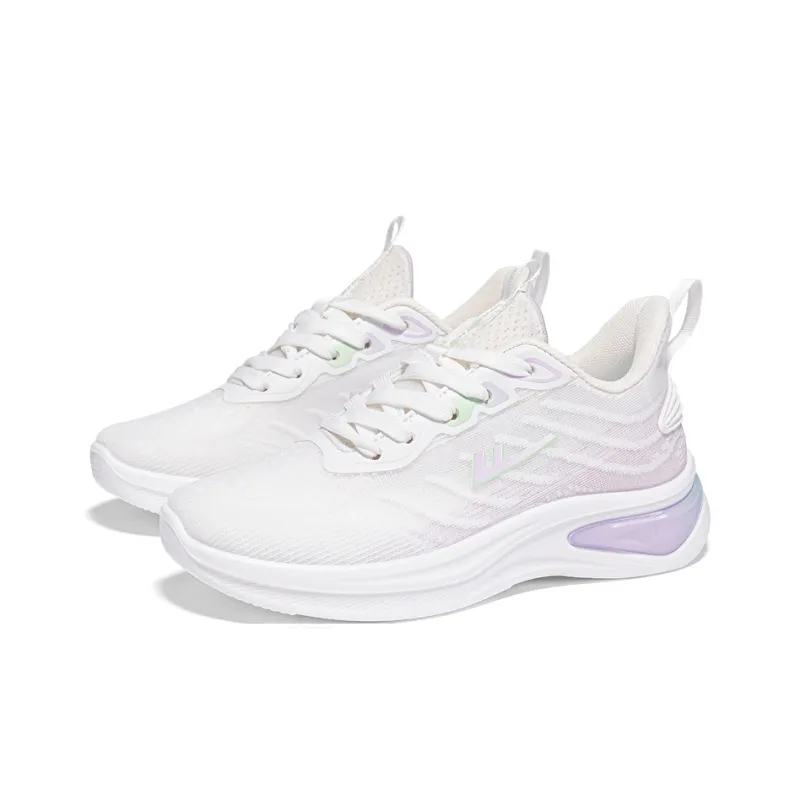 Warrior Cushioning Rebound Wear Resistant Lightweight Breathable Low Top Running Shoes Women's-3