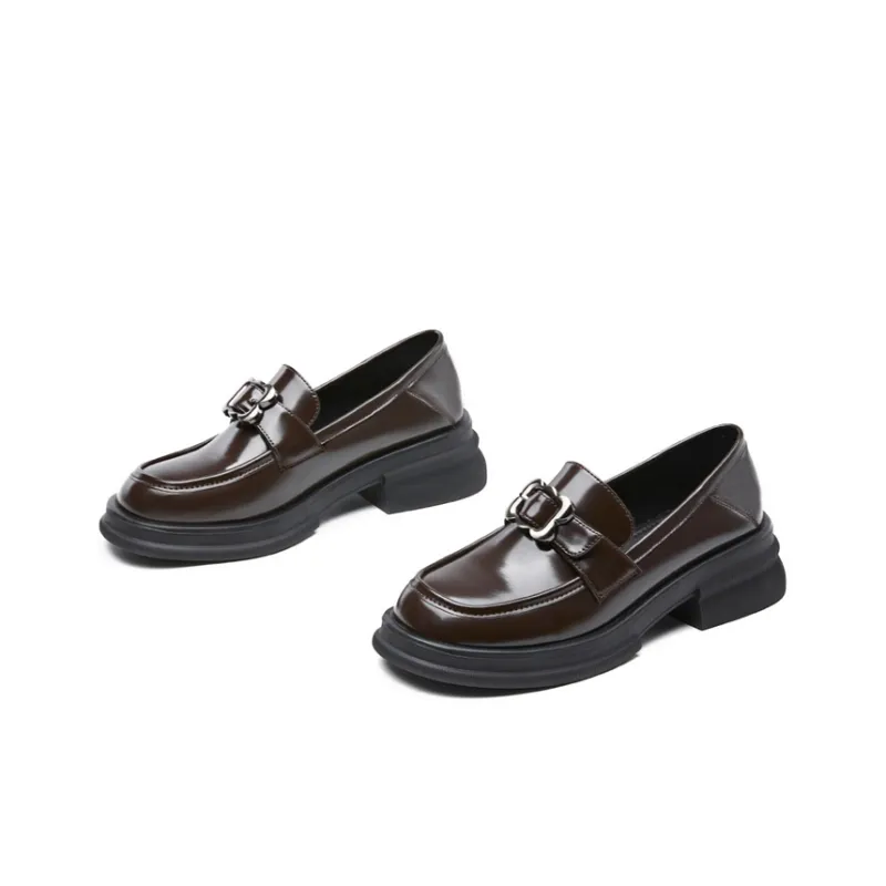 KEKAFU Loafers Women's Brown/Black-2