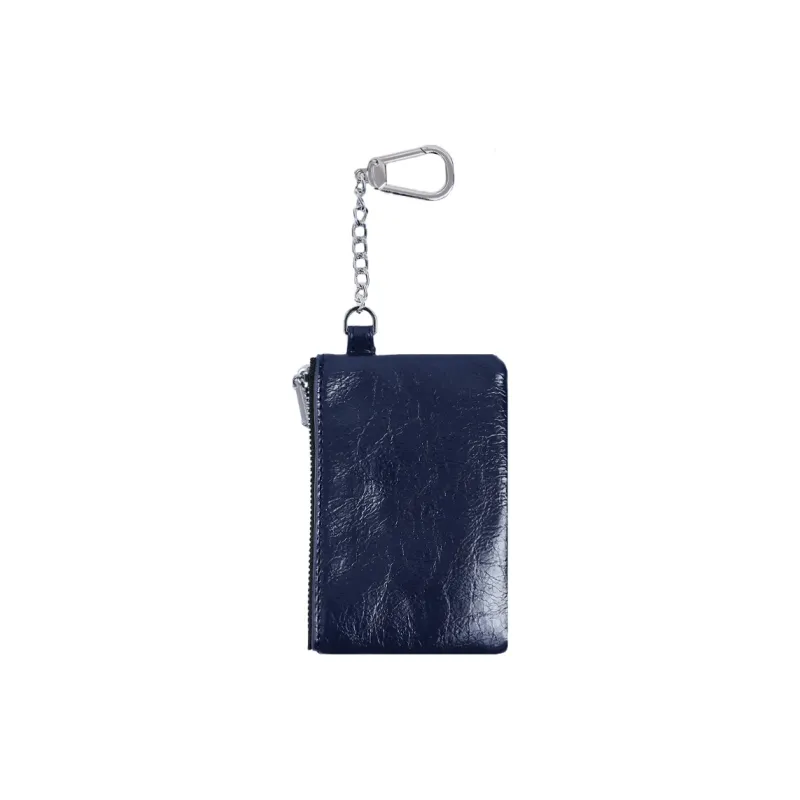 ChillHigh PU Coin Purse Unisex Black-7