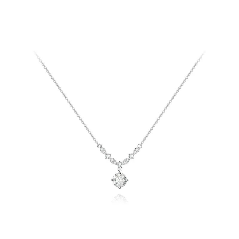 KUMET Sterling Silver Necklaces Women's Couple Bestie Same Style-6
