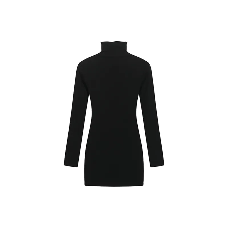 AFGGD Long Sleeved Dresses Women's-1
