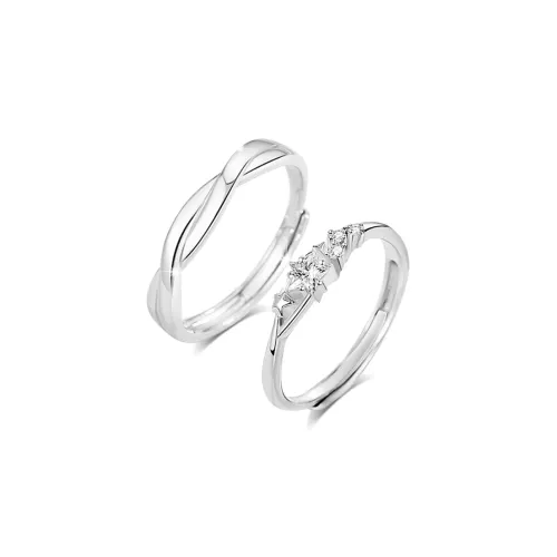 BLANK IN BLANK Sterling Silver Rings Unisex