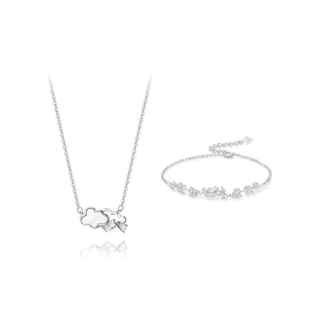 KUMET 999 Fine Silver Necklaces Women's
