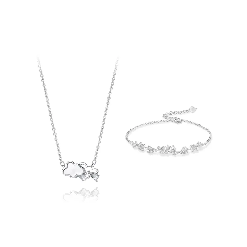 KUMET 999 Fine Silver Necklaces Women's-0