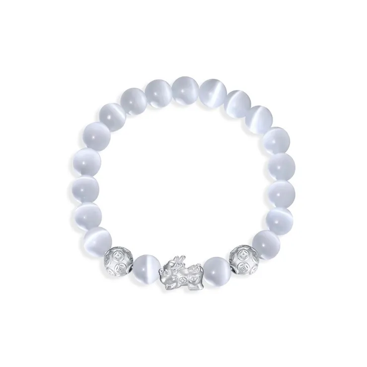 Ancient Jewelry Glass Cat Eye Bracelets Unisex-0