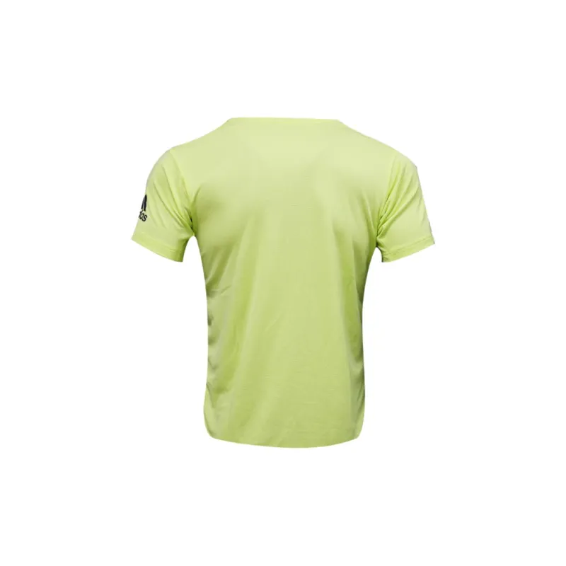 Adidas T Shirt Men's Yellow Green-1