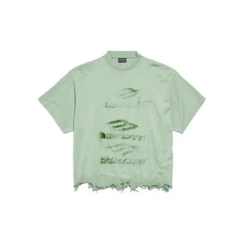 Balenciaga T-Shirt Regular Fit Women's Green
