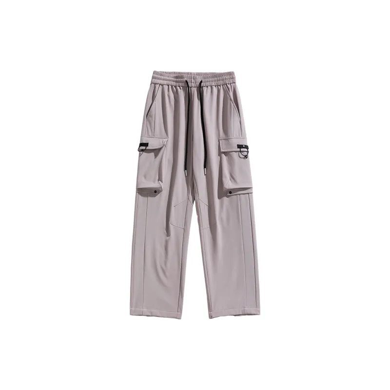 GY.VG Cargo Pants Unisex Brick Red-10