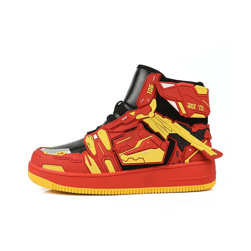 Jerden Smith Coverage Slip Resistant And Abrasion Resistant High Top Skateboard Shoes Unisex-11