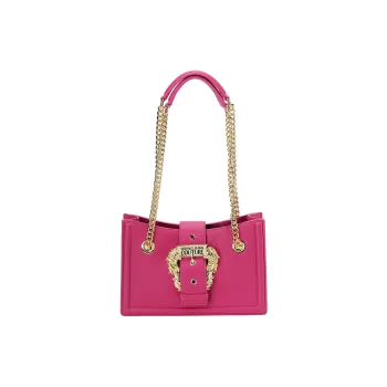 VERSACE JEANS COUTURE Polyurethane Handbag, Shoulder Bag Women's Pink