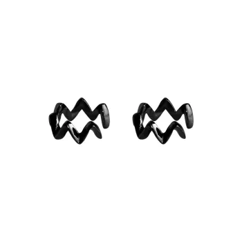 May10th Alloy Clip On Earrings Unisex
