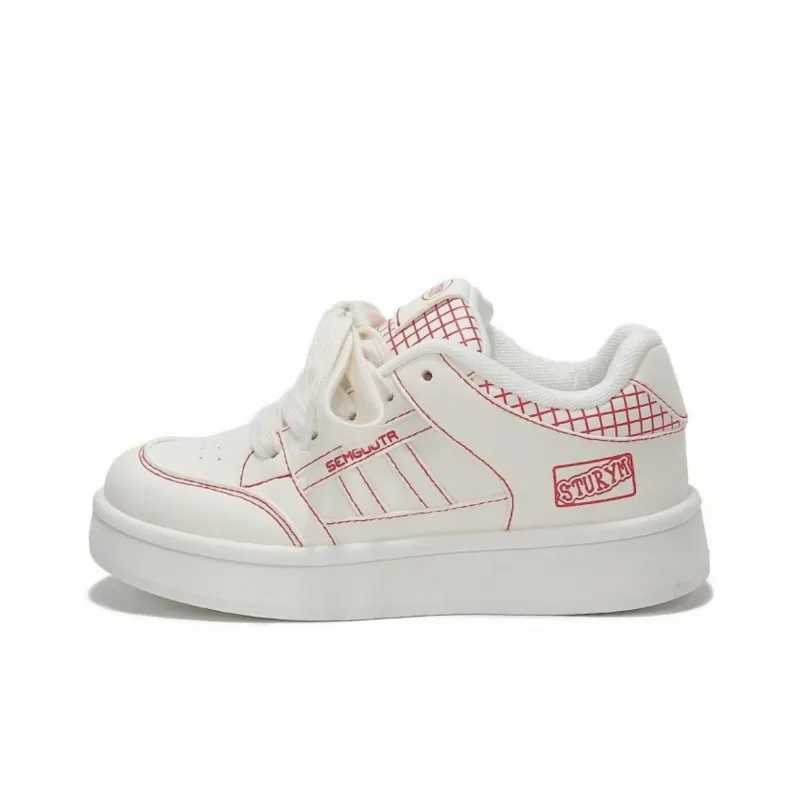CHERRY&KALIKA Slip Resistant, Abrasion Resistant, Lightweight, Breathable Low Top Skateboard Shoes Women's-5