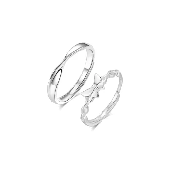 BLANK IN BLANK Sterling Silver Rings Unisex