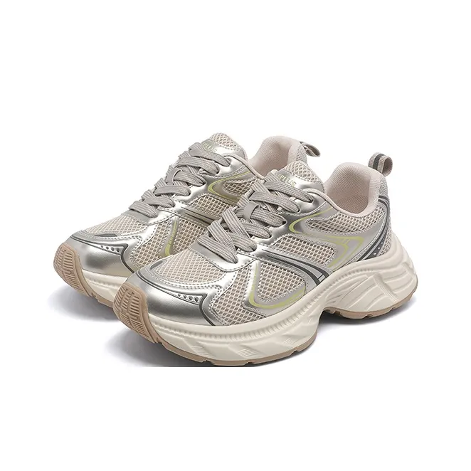 FIVE PLUS Anti Slip Wear Resistant Low Top Chunky Sneakers Women's-9