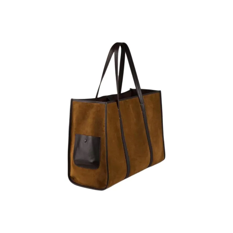 Sandro Suede Tote Bag-1