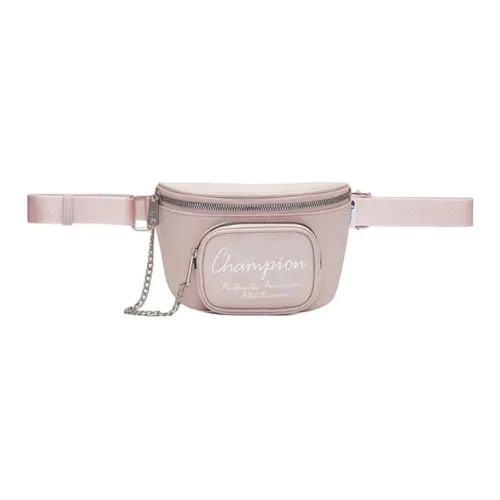 Champion Synthetic Leather Fanny Pack Small Size Women's White/Pink