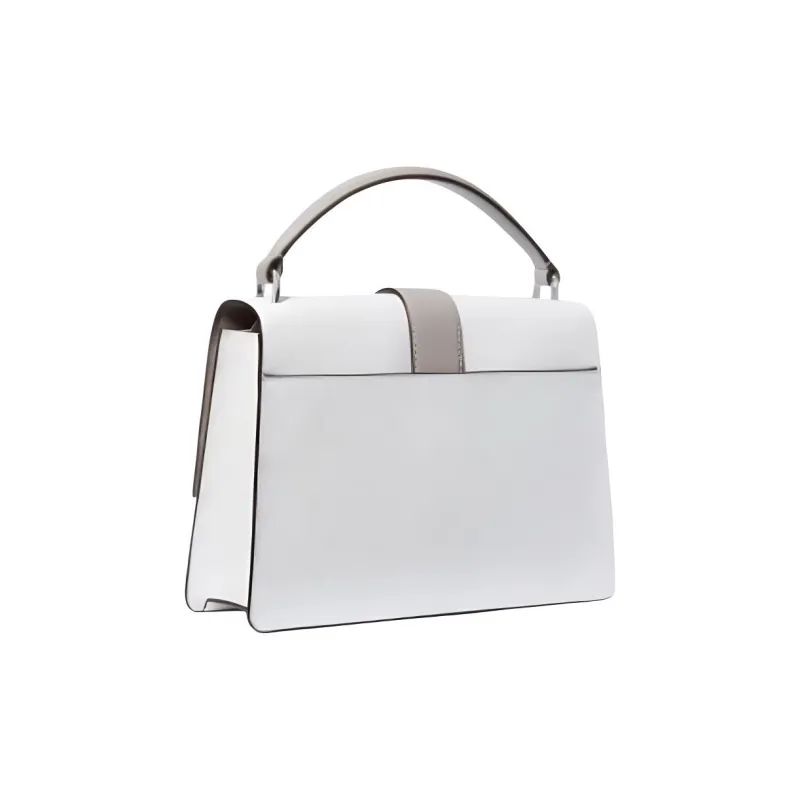 MICHAEL KORS Greenwich Medium Color Block And Signature Logo Satchel-1