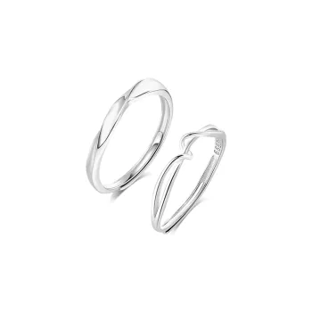 BLANK IN BLANK Sterling Silver 999 Rings Unisex