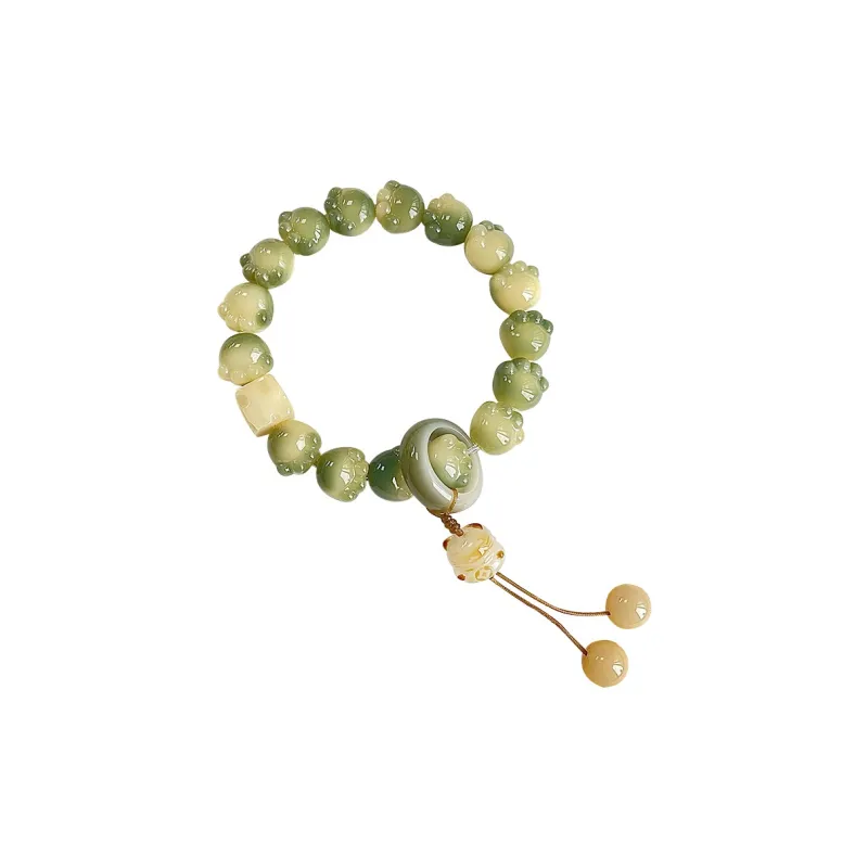 Red All Year Round Bodhi Root Bracelets Unisex-0