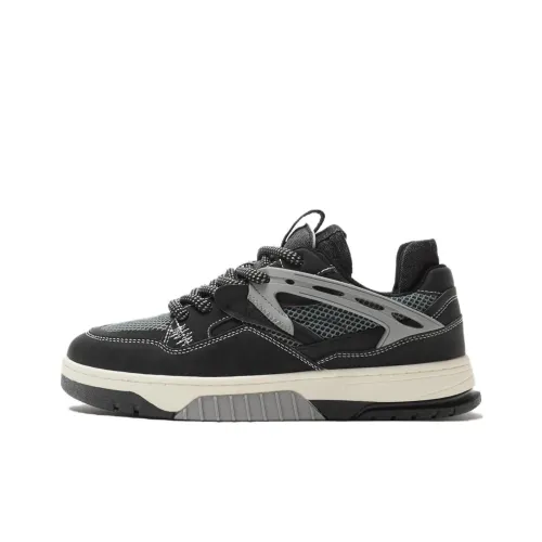 ZARA Low Top Skateboard Shoes Men's Black