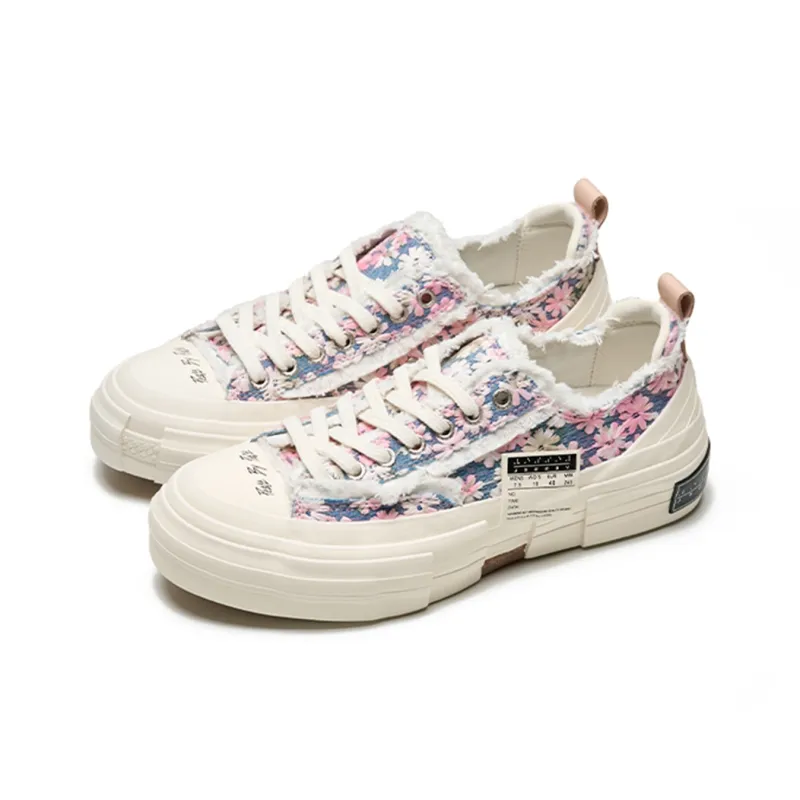 VESSEL Anti-Slip And Wear-Resistant Height Increasing Low-Top Skateboard Shoes Unisex Multicolor-2