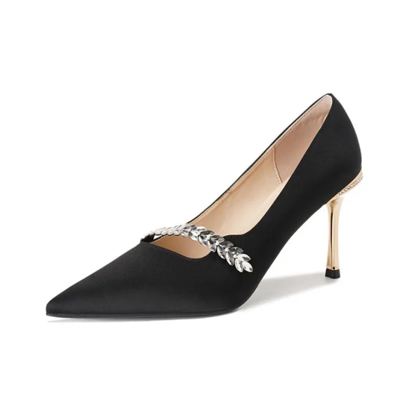 Than Than Me Slim Heel High Heels Women's-0