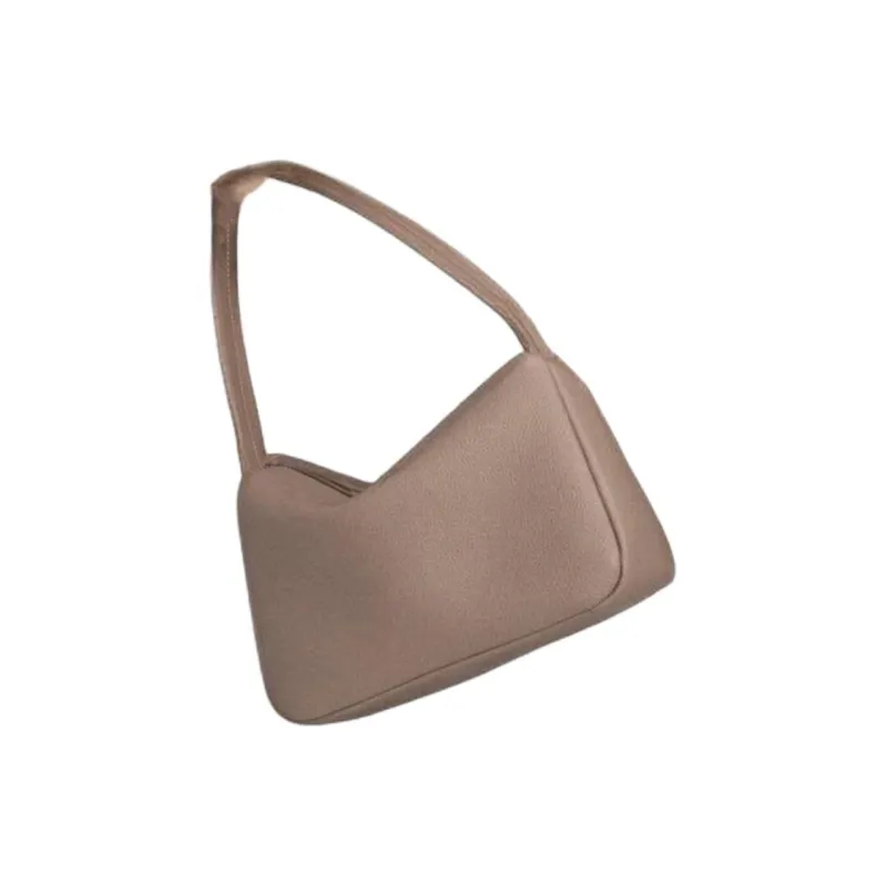 BEMIX PETS Cow Leather Shoulder Bag Regular Women's Elephant Gray/Dove Gray-3