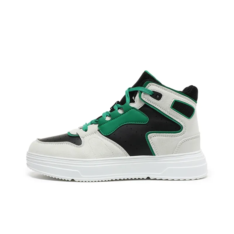 Jerden Smith Slip Resistant, Abrasion Resistant, Lightweight High Top Skateboard Shoes Men's-0