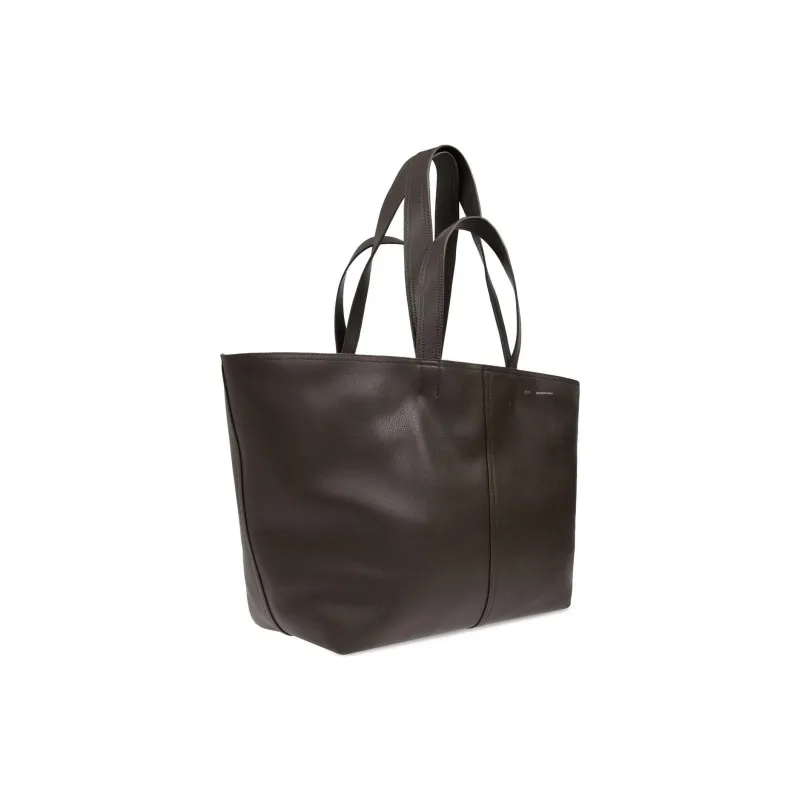 AMIPARIS Cow Leather Tote Bag, Shopping Bag, Shoulder Bag Women's Brown-1