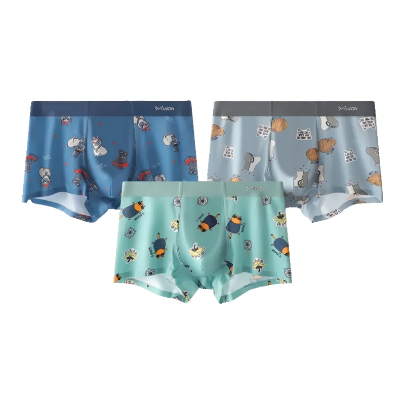 MIIOW Trend Party Series Underpants Men's 3 Pack-3